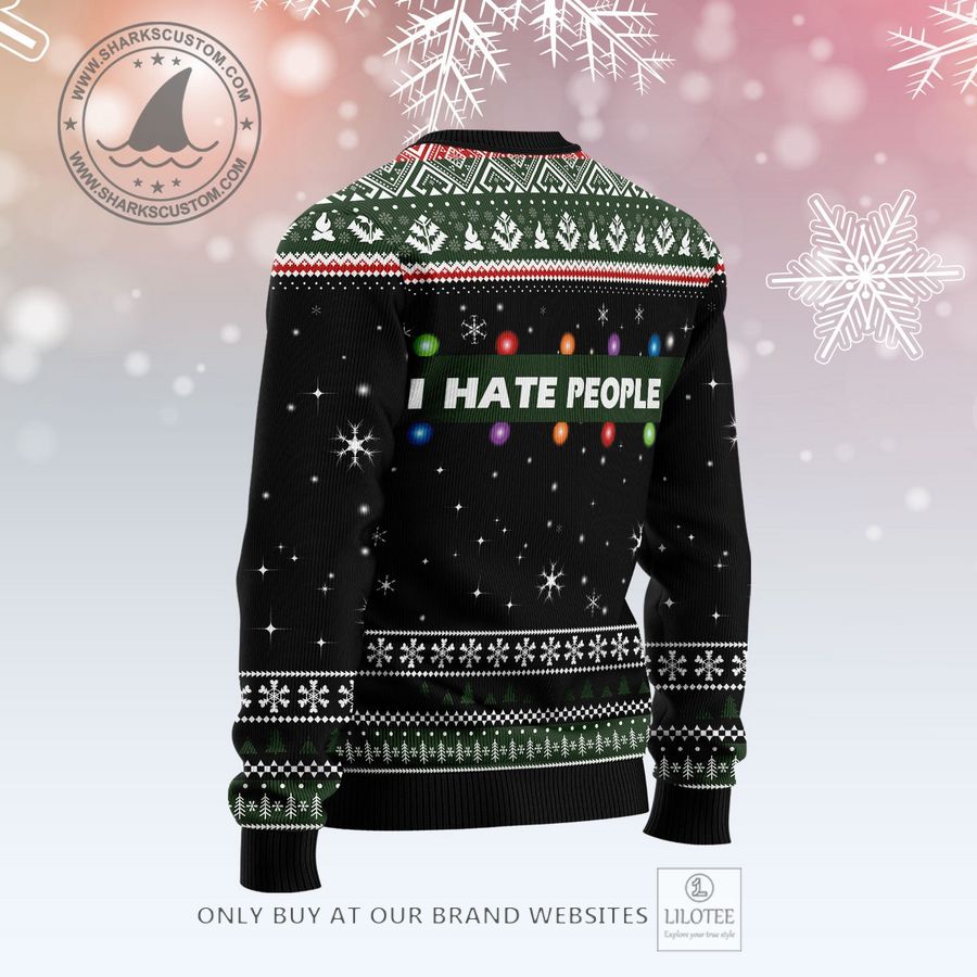 Alternative view of All I Want For Christmas Is Camping Ugly Christmas Sweater - LIMITED EDITION