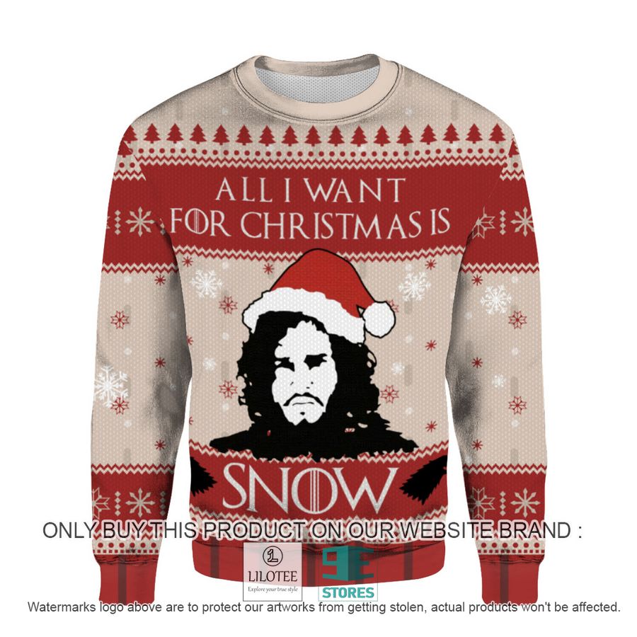 All I Want For Christmas Is Snow Sweater - LIMITED EDITION 19