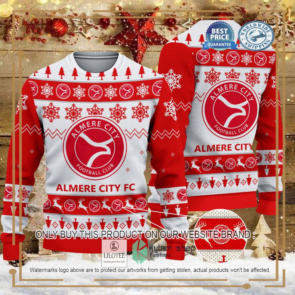 Almere City FC Ugly Christmas Sweater - LIMITED EDITION 6