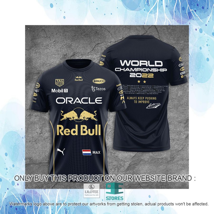 Always Keep Pushing To Improve World Championship 2022 3D T-Shirt 4 Always Keep Pushing To Improve World Championship 2022 3D T-Shirt - Image 4