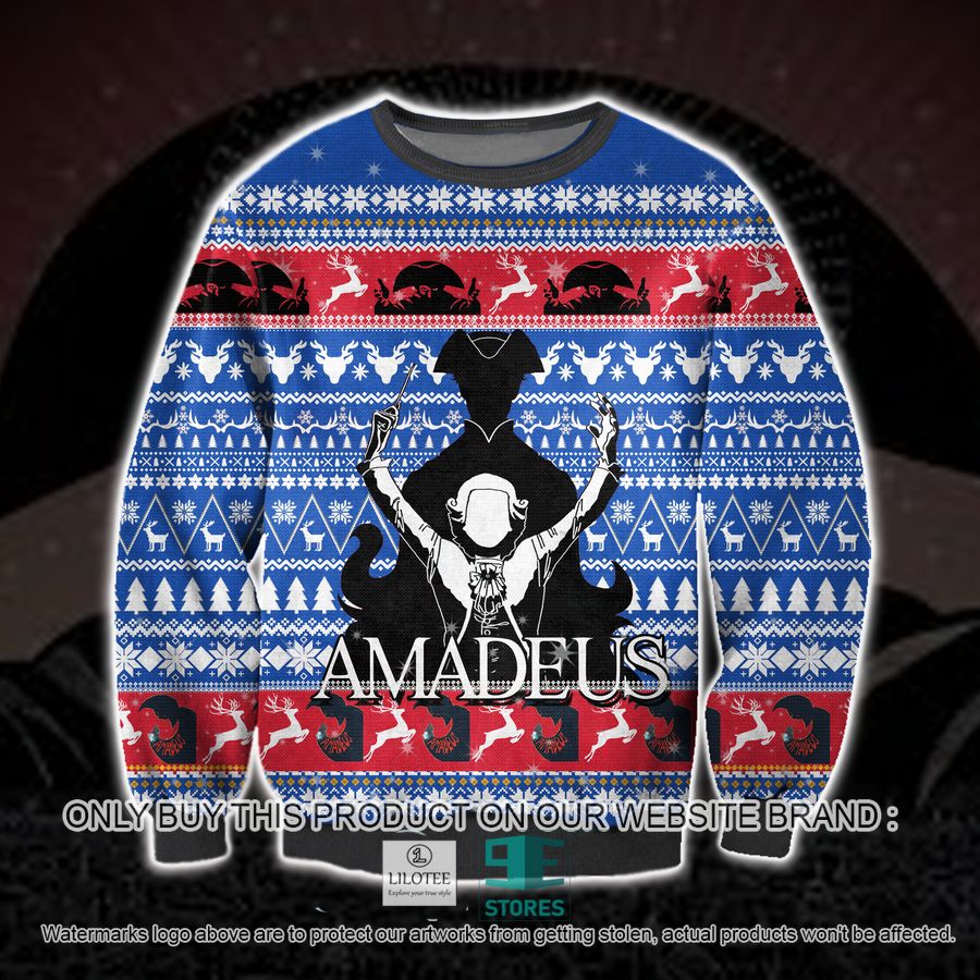 Amadeus Ugly Christmas Sweater, Sweatshirt 17