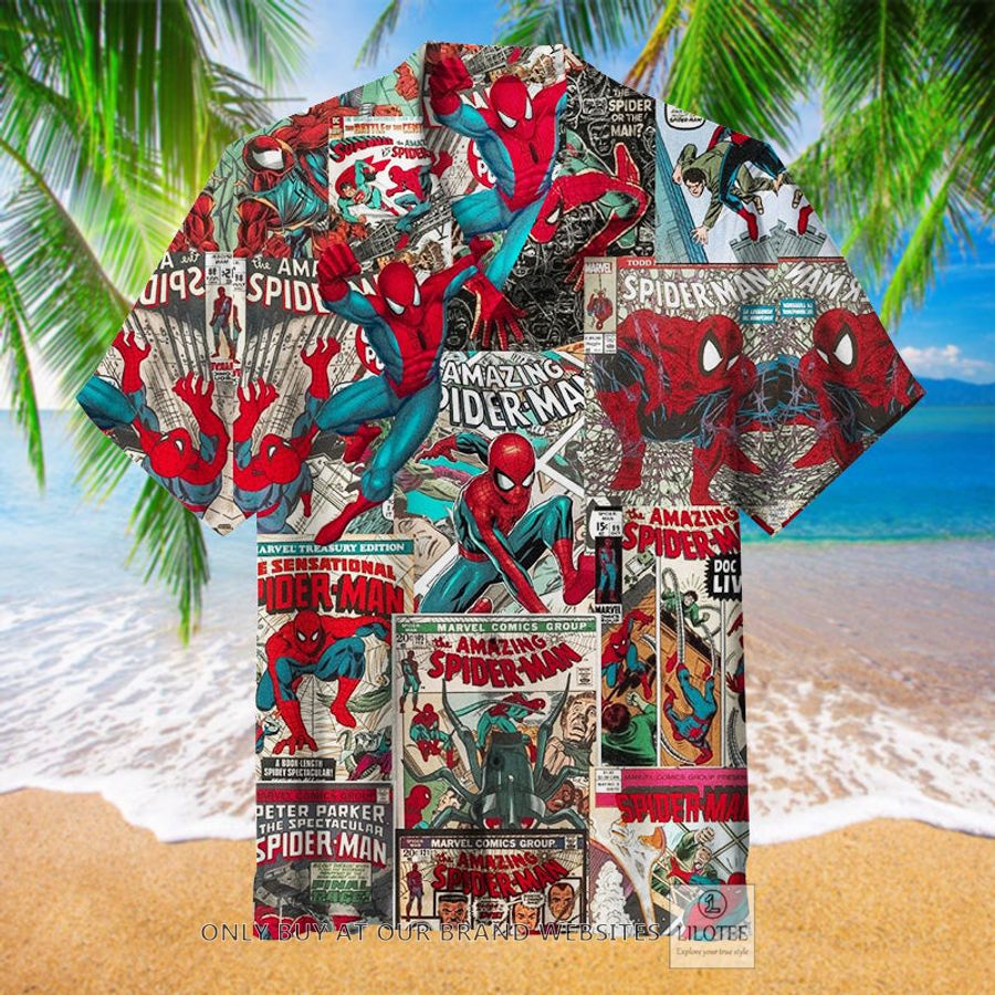 Amazing Spiderman Comic poster Hawaiian Shirt - LIMITED EDITION 16