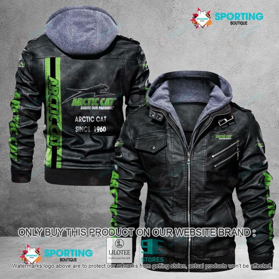Arctic Cat Share Our Passion Since 1960 Leather Jacket - LIMITED EDITION 16
