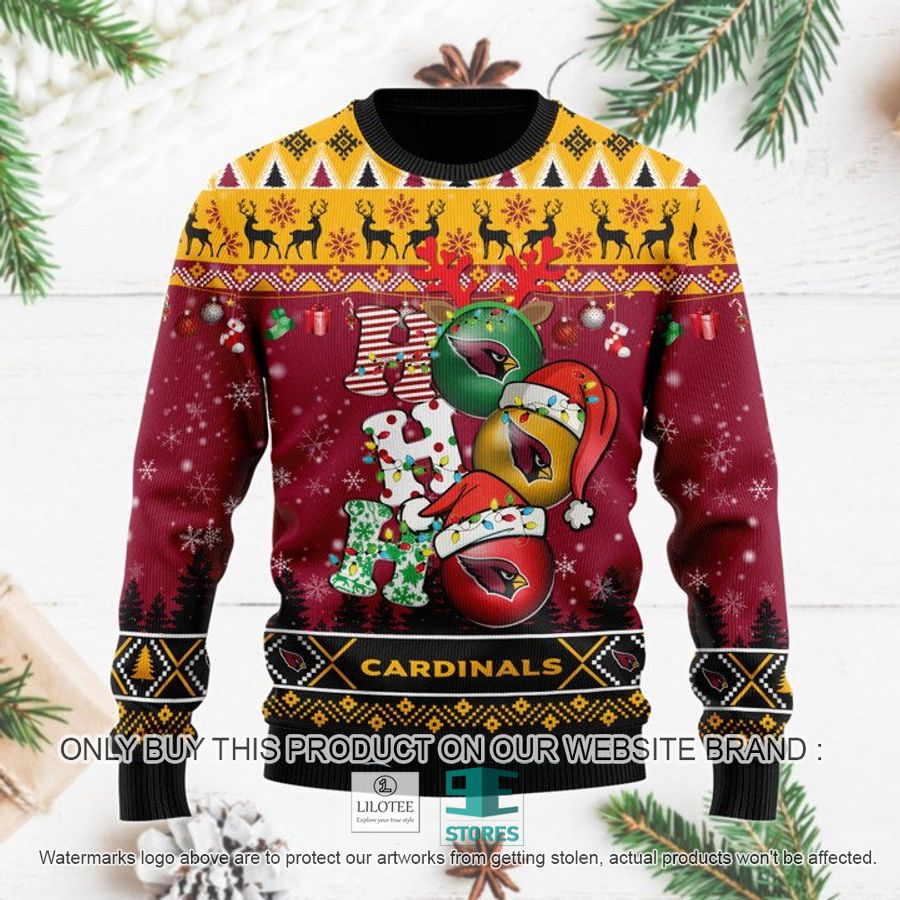 Arizona Cardinals Christmas Decor NFL Ugly Christmas Sweater 2