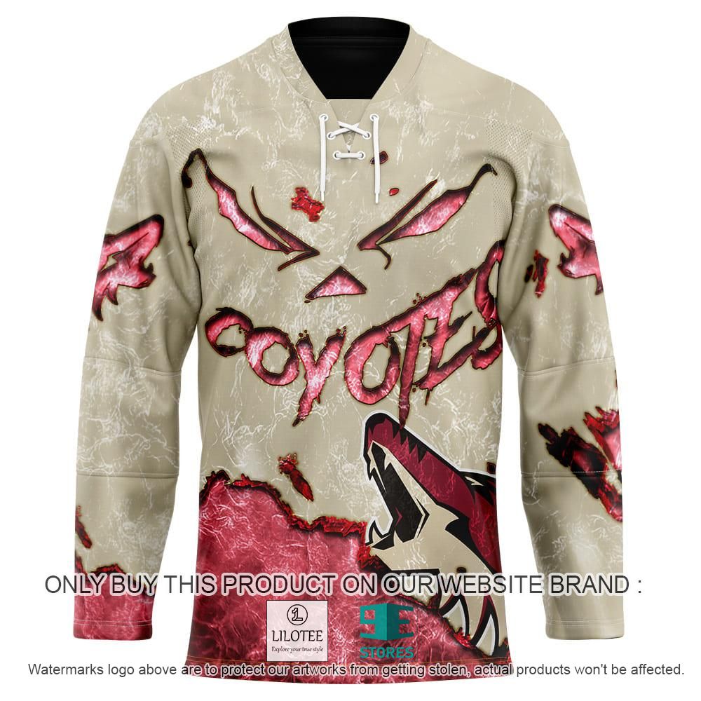Arizona Coyotes Blood Personalized Hockey Jersey Shirt - LIMITED EDITION 20
