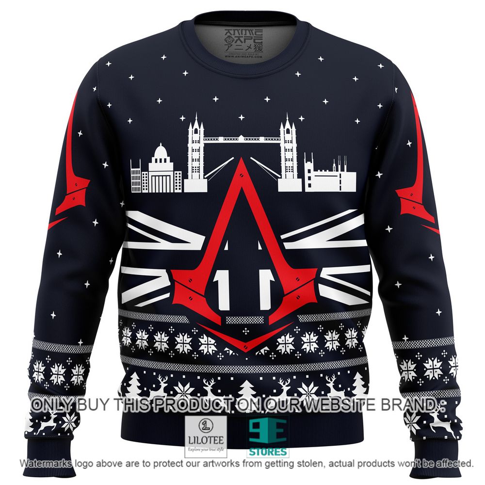 Assassins Creed London Bridge Christmas Sweater - LIMITED EDITION 11