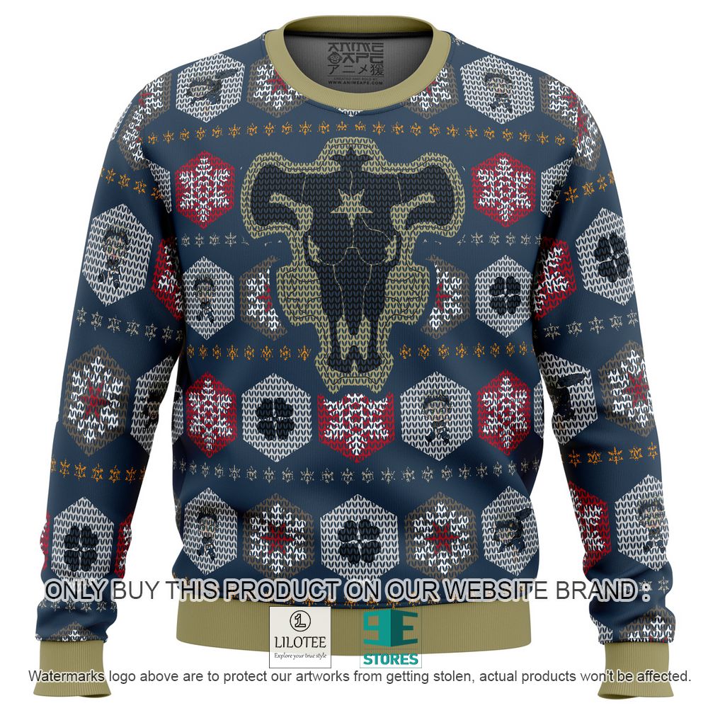 Asta Black Clover Anime Ugly Christmas Sweater - LIMITED EDITION 10