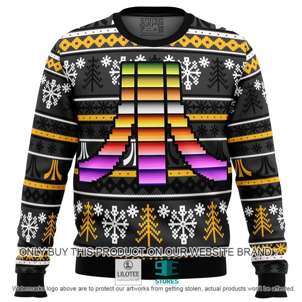 Atari Game Pattern Christmas Sweater - LIMITED EDITION 10