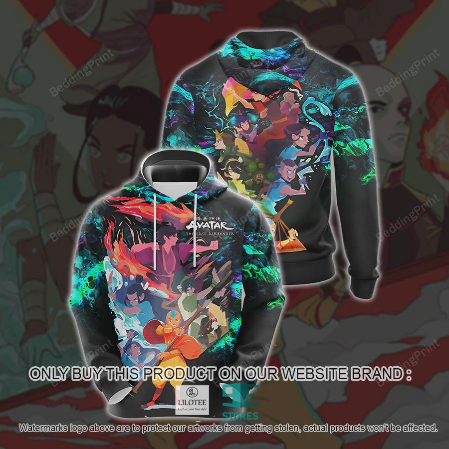 Avatar The Last Airbender 3D All Over Printed Hoodie 3