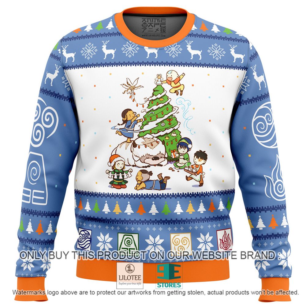 Avatar the Last Airbender Christmas Time Christmas Sweater - LIMITED EDITION 11