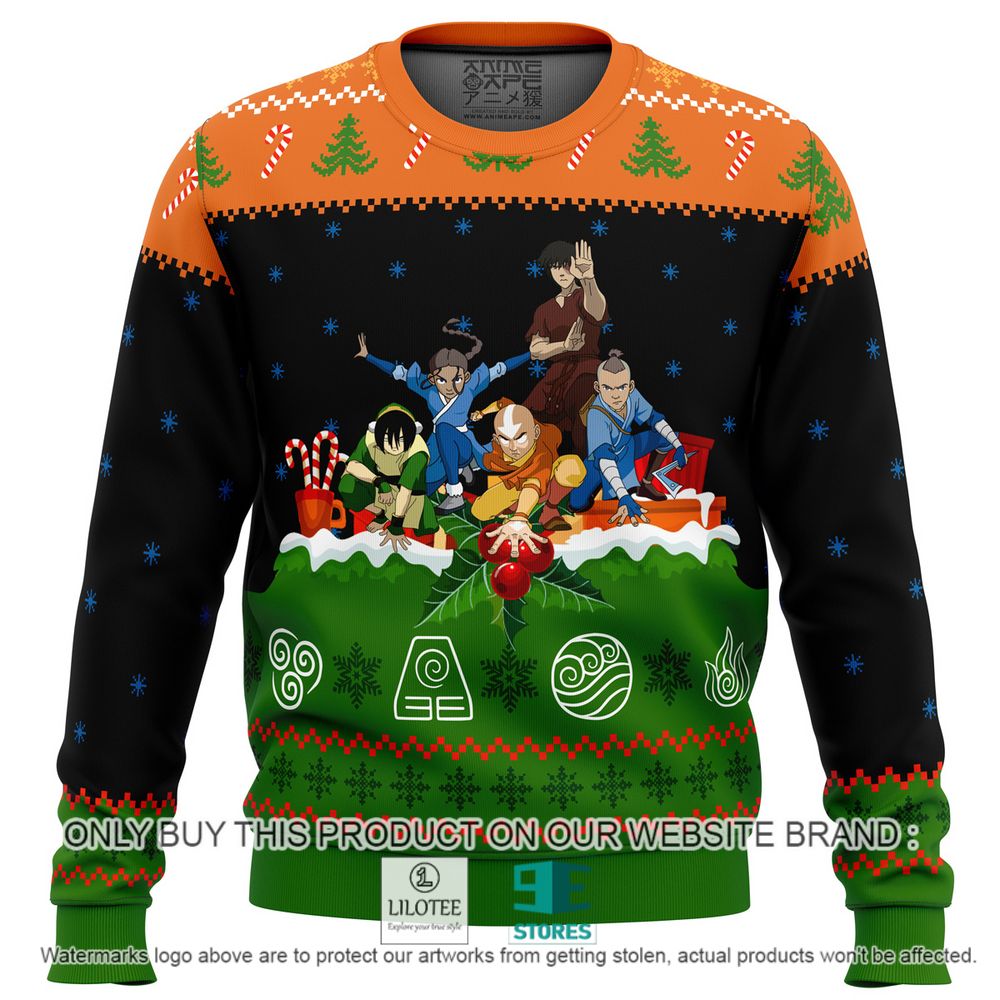 Avatar the Last Airbender On the Chimney Top Christmas Sweater - LIMITED EDITION 10