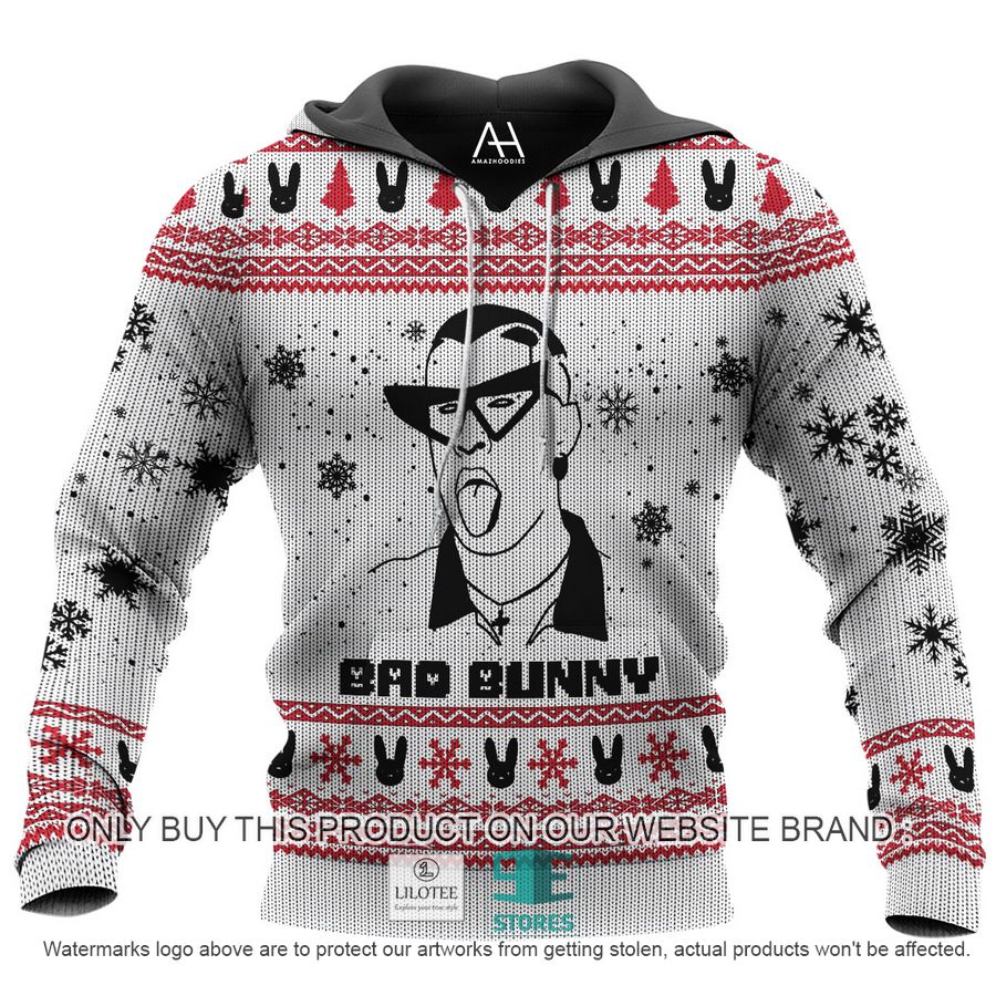 Bad Bunny 3D Over Printed Shirt, Hoodie 3 Bad Bunny 3D Over Printed Shirt, Hoodie - Image 3