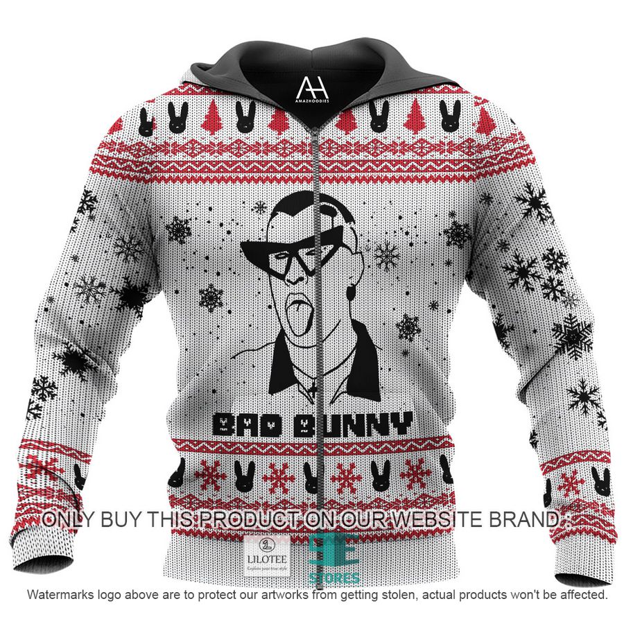 Bad Bunny 3D Over Printed Shirt, Hoodie 6 Bad Bunny 3D Over Printed Shirt, Hoodie - Image 6