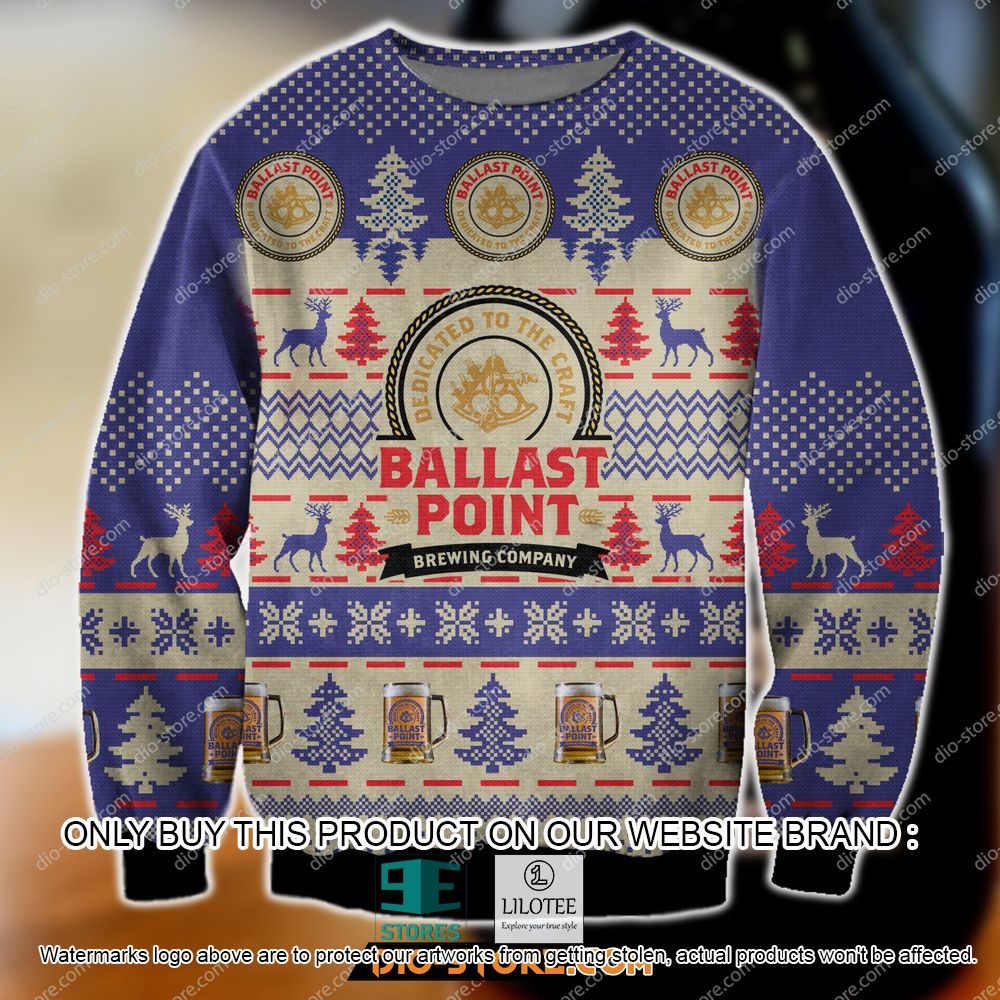 Ballast Point Beer Ugly Christmas Sweater - LIMITED EDITION 10