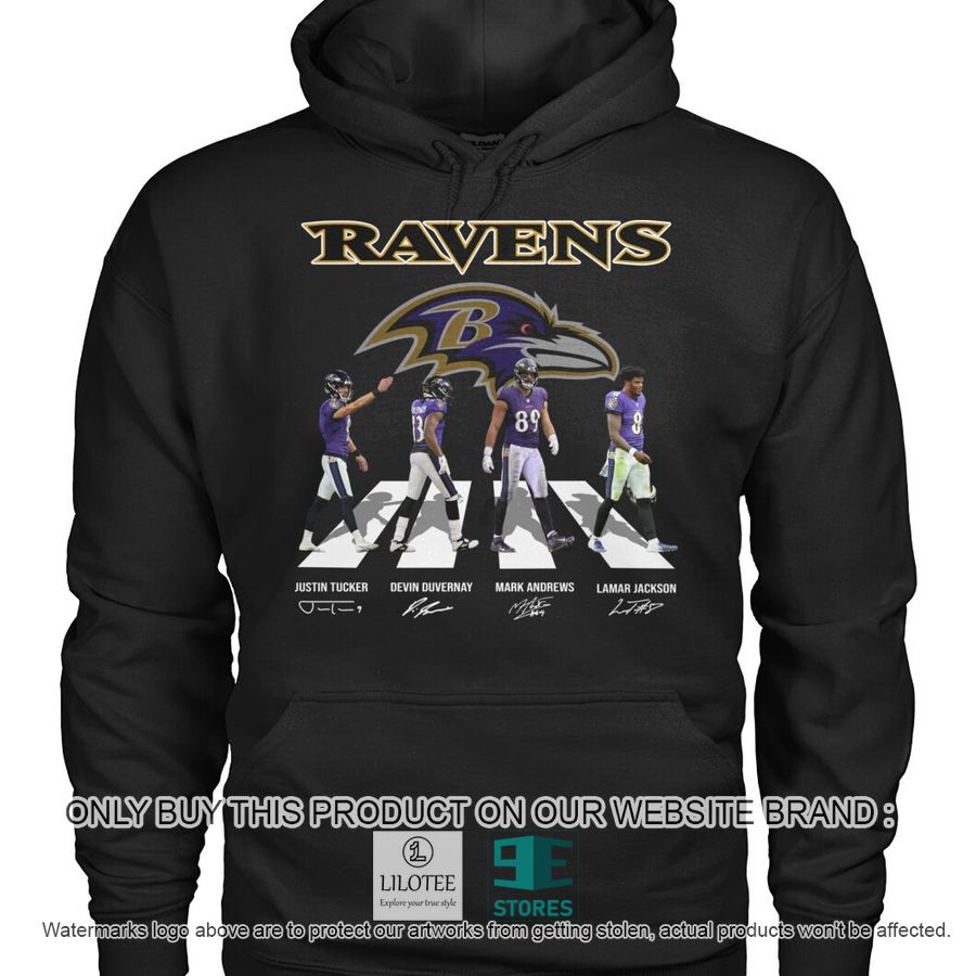 Baltimore Ravens Abbey Road 2D Shirt, Hoodie - LIMITED EDITION 14