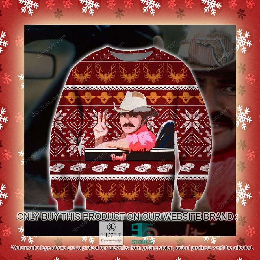 Bandit Red Knitted Wool Sweater - LIMITED EDITION 3 Bandit Red Knitted Wool Sweater - LIMITED EDITION - Image 3