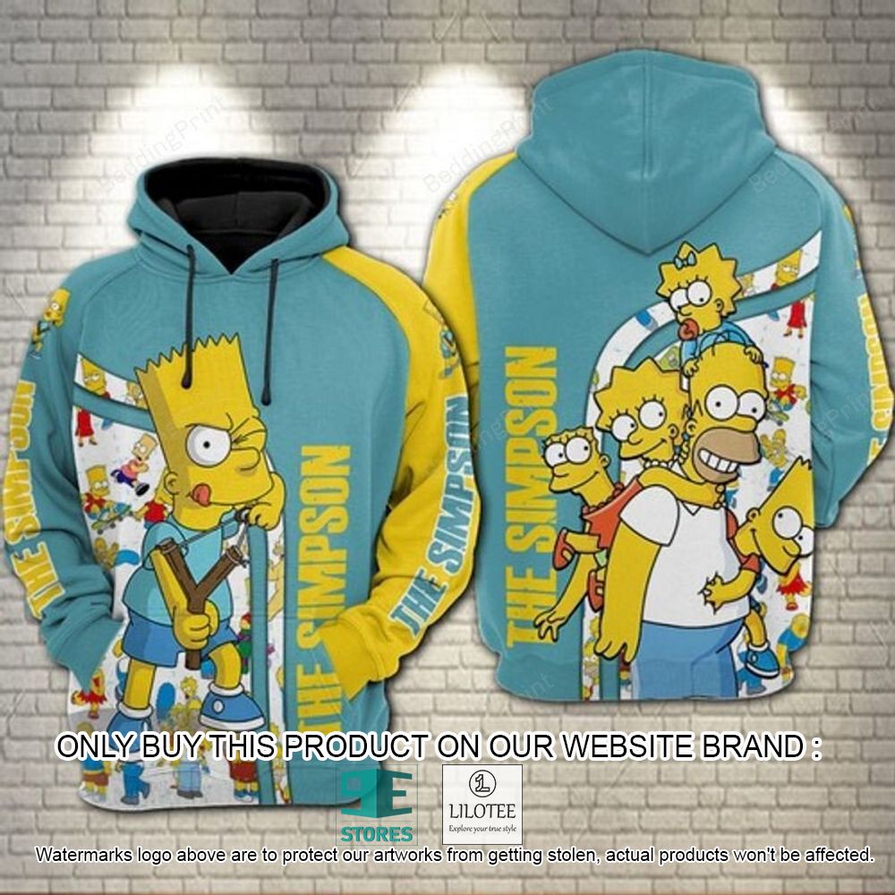 Bart Simpson The Simpsons Family 3D Hoodie - LIMITED EDITION 20