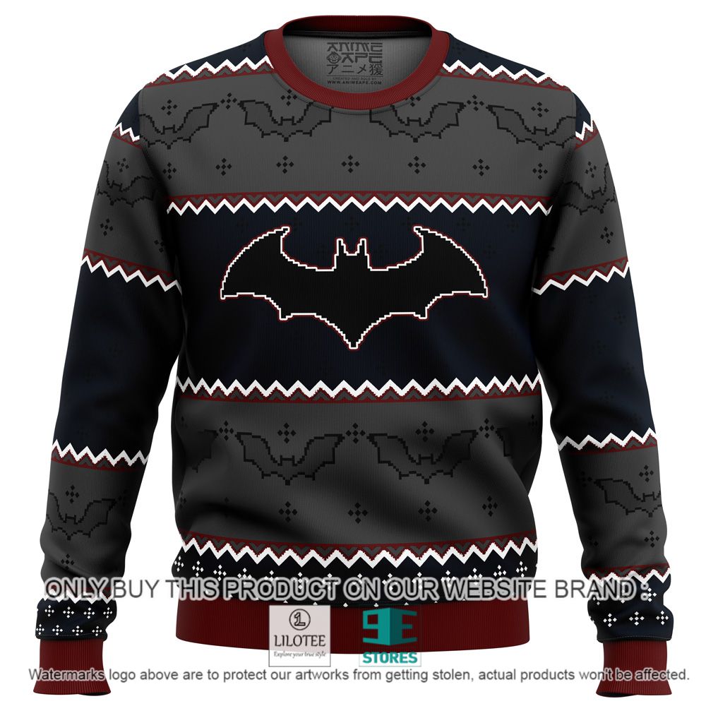 Batman Dark Logo Christmas Sweater - LIMITED EDITION 11