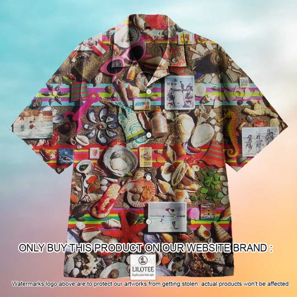 Beach Item Collection Style Marine ecology Short Sleeve Hawaiian Shirt - LIMITED EDITION 12