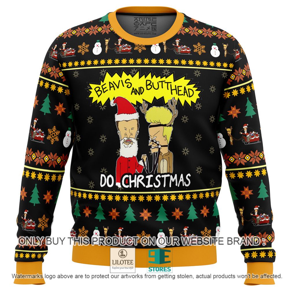 Beavis and Butthead Do Christmas Christmas Sweater - LIMITED EDITION 10