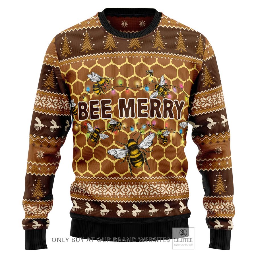 Bee Merry Ugly Christmas Sweater - LIMITED EDITION 37