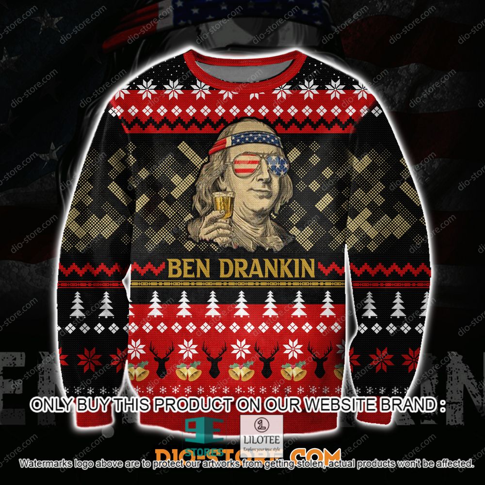 Ben Drankin Christmas Ugly Sweater - LIMITED EDITION 10