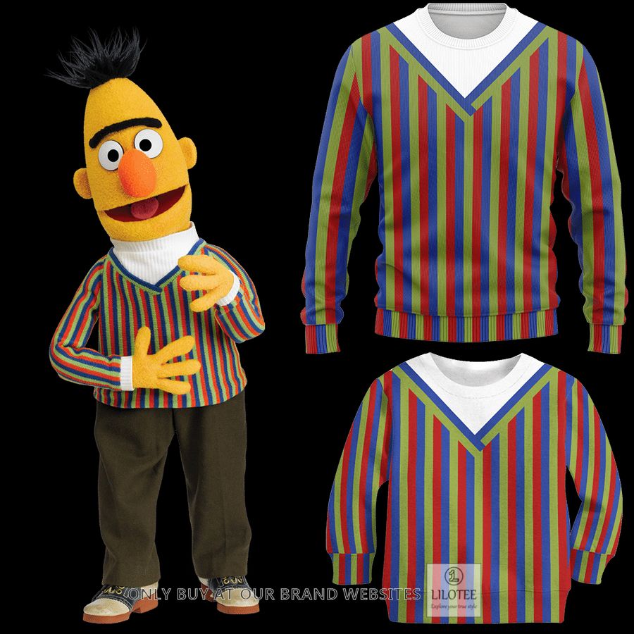 Bert Sesame Street Wool Sweater 9