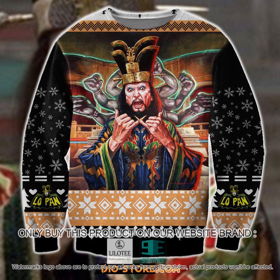 Big Trouble In Little China Knitted Wool Sweater - LIMITED EDITION 8