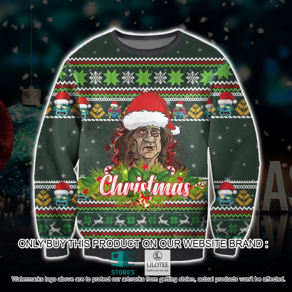 Bill Murray In Zombieland Christmas Ugly Sweater - LIMITED EDITION 21