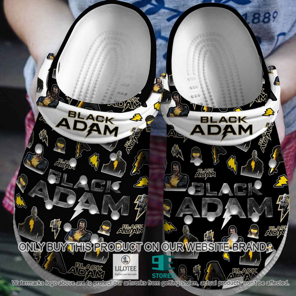 Black Adam Marvel Crocs Crocband Shoes - LIMITED EDITION 8