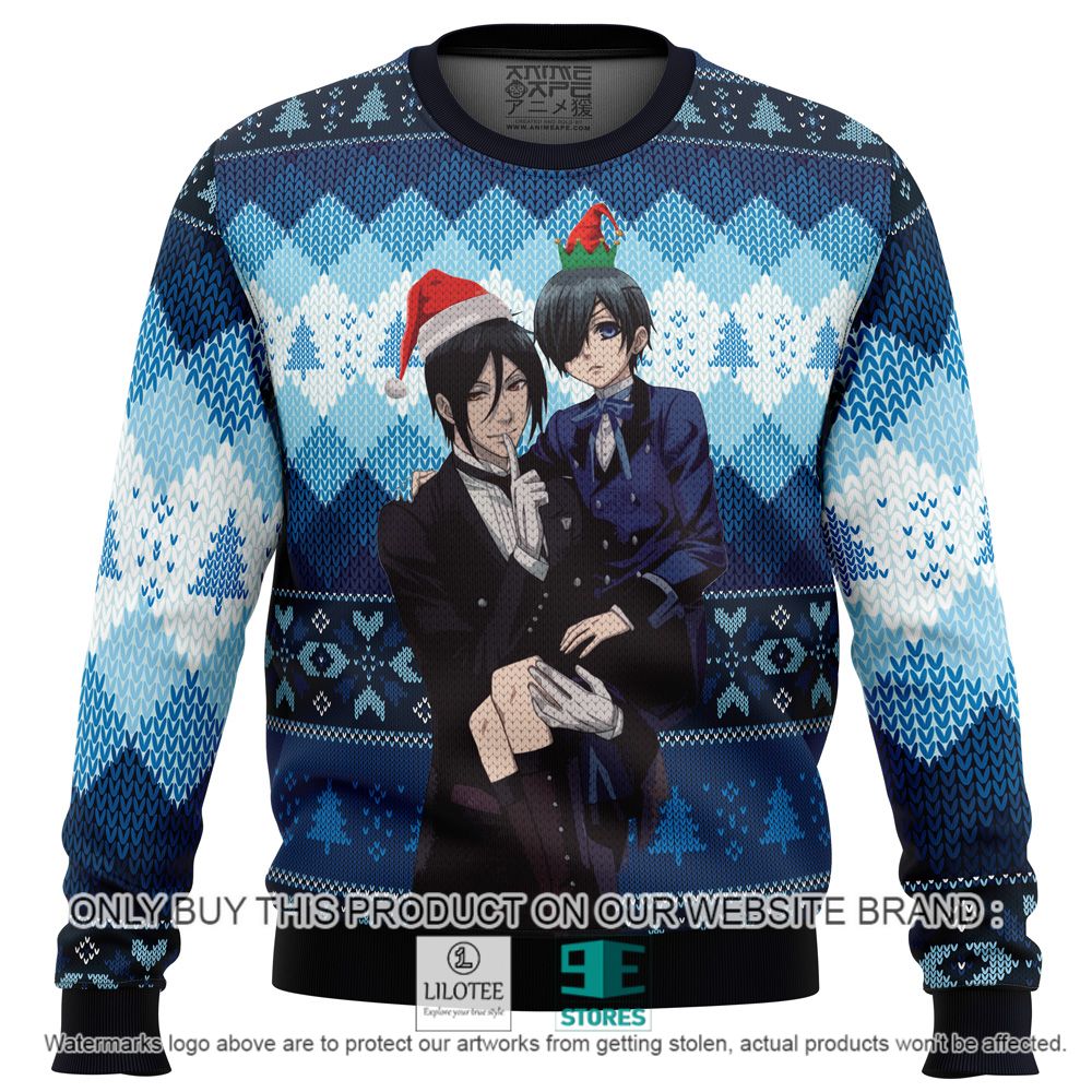 Black Butler Anime Christmas Sweater - LIMITED EDITION 11