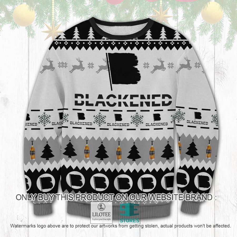 Blackened American Whiskey Ugly Christmas Sweater - LIMITED EDITION 8