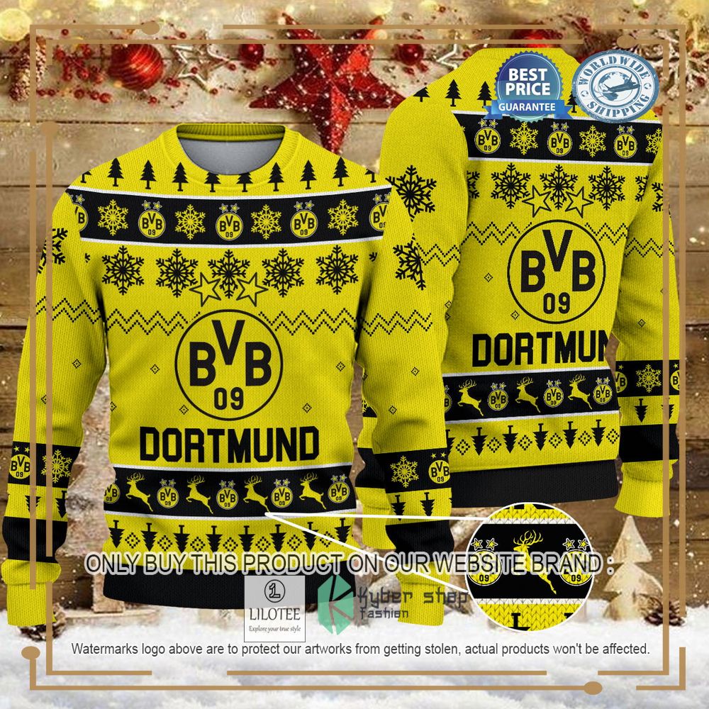 Borussia Dortmund yellow Ugly Christmas Sweater - LIMITED EDITION 7