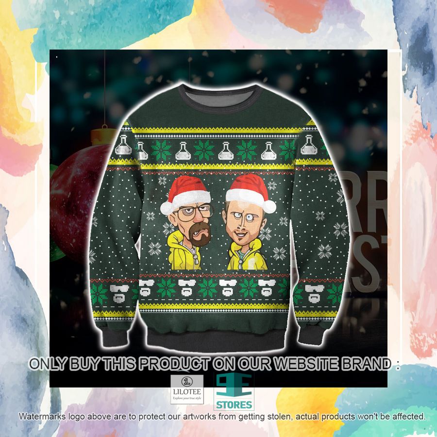 Breaking Bad Ugly Christmas Sweater, Sweatshirt 3 Breaking Bad Ugly Christmas Sweater, Sweatshirt - Image 3