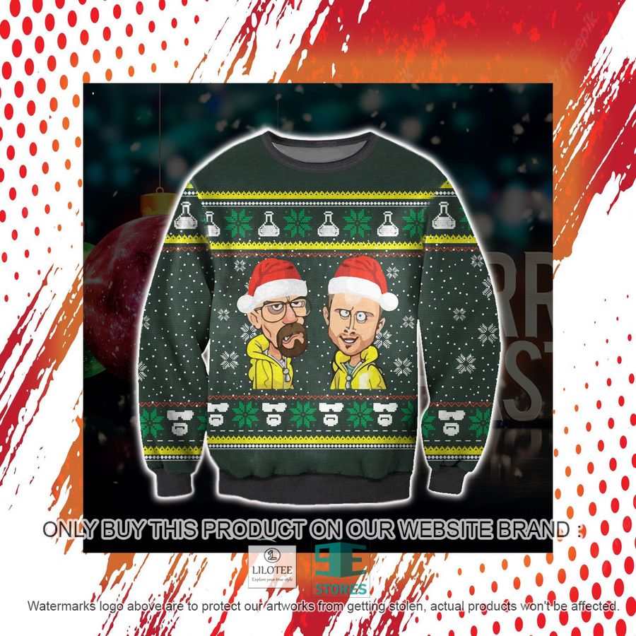 Breaking Bad Ugly Christmas Sweater, Sweatshirt 7 Breaking Bad Ugly Christmas Sweater, Sweatshirt - Image 7