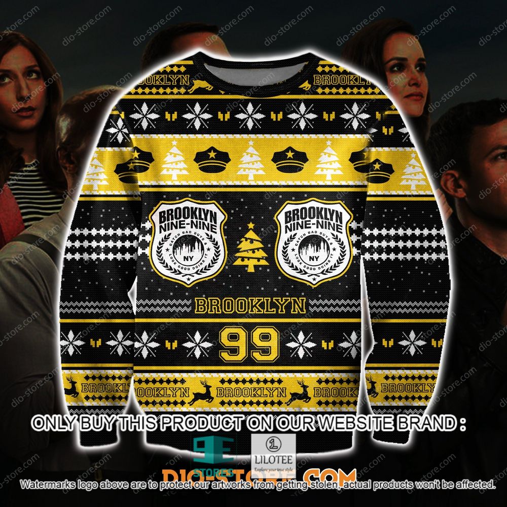 Brooklyn Nine-Nine Brooklyn 99 Christmas Ugly Sweater - LIMITED EDITION 21