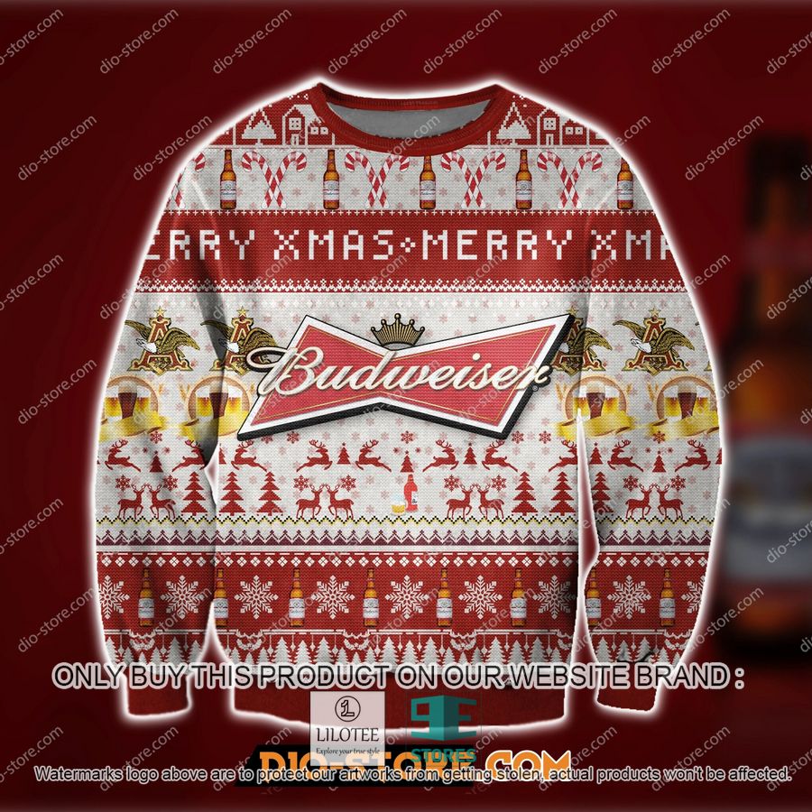 Budweiser Xmas Knitted Wool Sweater - LIMITED EDITION 8