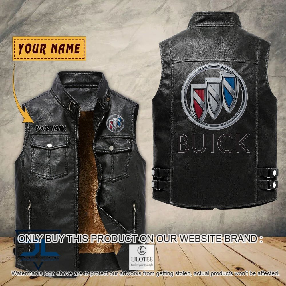 BUICK Custom Name Sleeveless Velet Vest Jacket - LIMITED EDITION 7