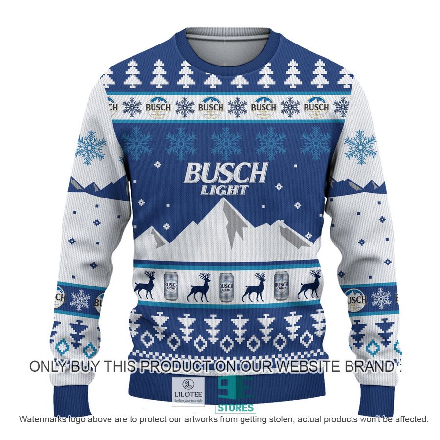 Busch Light Blue 3D Over Printed Shirt, Hoodie 9
