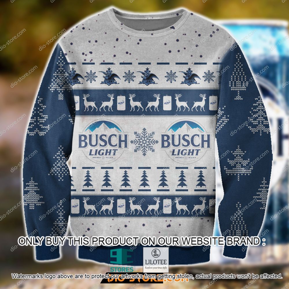 Busch Light Christmas Ugly Sweater - LIMITED EDITION 11