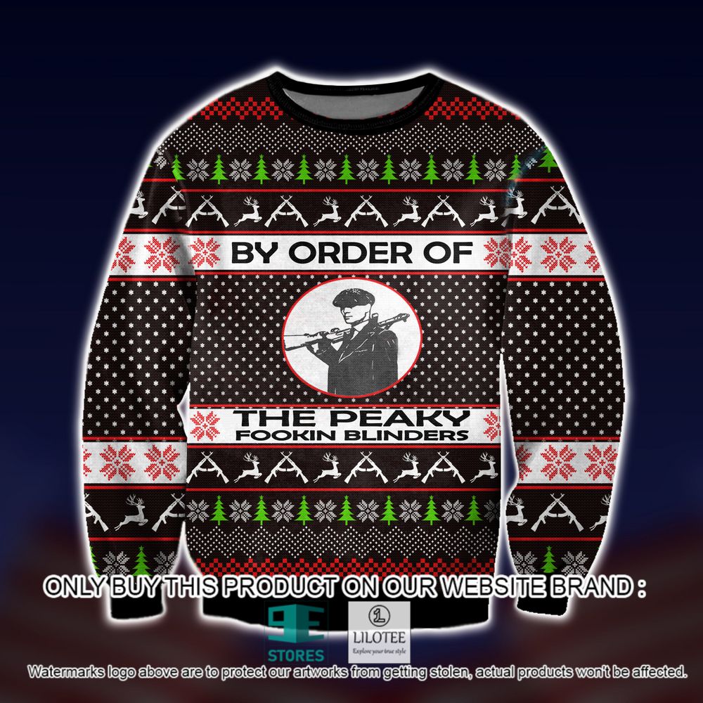 By Order Of The Peaky Blinders Christmas Ugly Sweater - LIMITED EDITION 21