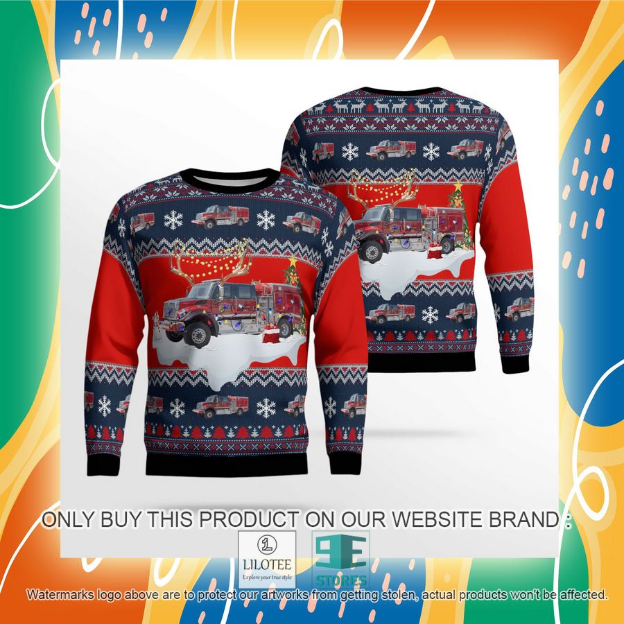 California PARADISE FIRE DEPARTMENT Sweater - LIMITED EDITION 7 California PARADISE FIRE DEPARTMENT Sweater - LIMITED EDITION - Image 7