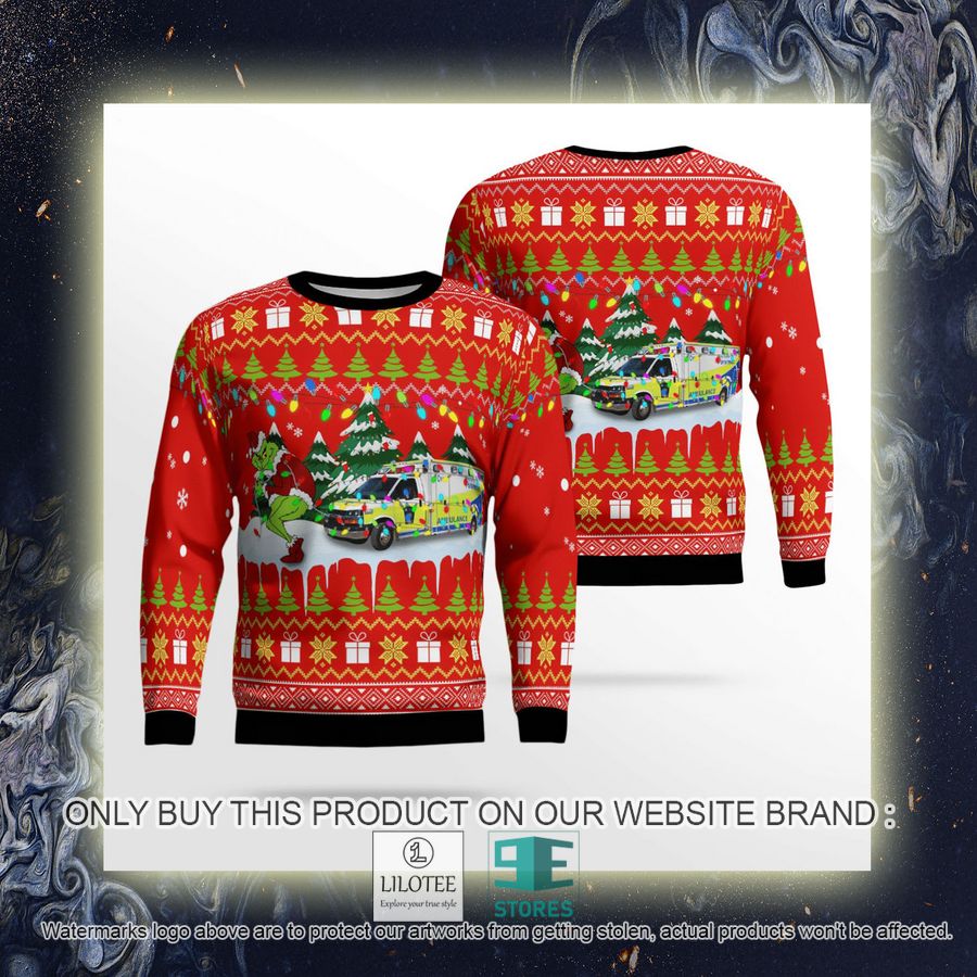 Canada Grey County Paramedics Christmas Sweater - LIMITED EDITION 9 Canada Grey County Paramedics Christmas Sweater - LIMITED EDITION - Image 9