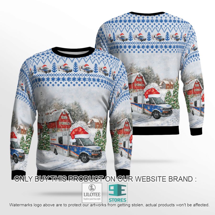 Canada Peel Regional Paramedic Service Christmas Sweater - LIMITED EDITION 19