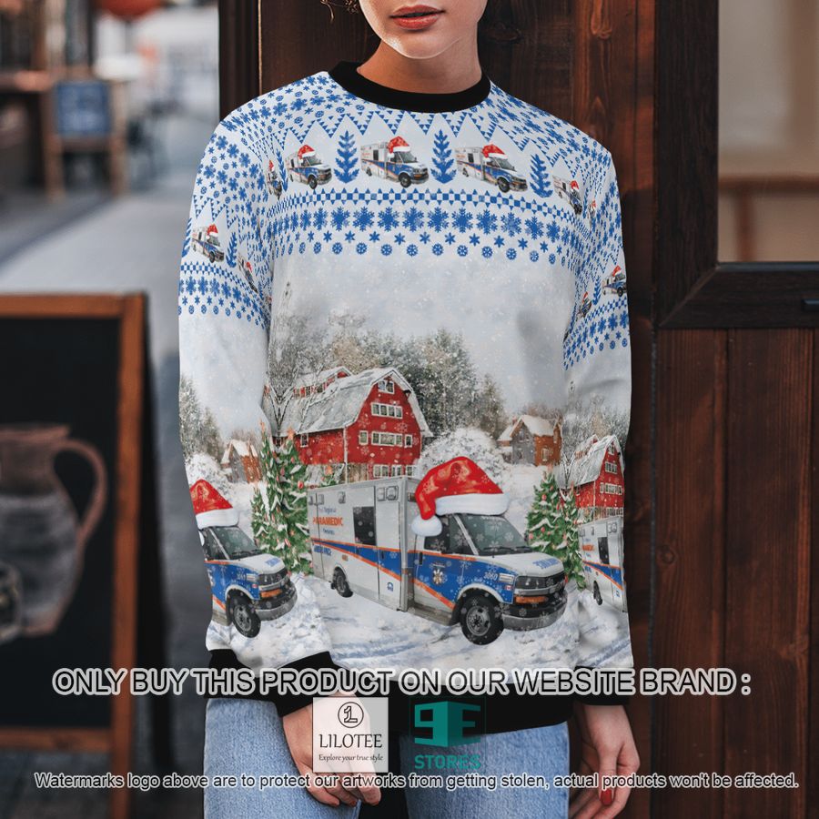 Canada Peel Regional Paramedic Service Christmas Sweater - LIMITED EDITION 5 Canada Peel Regional Paramedic Service Christmas Sweater - LIMITED EDITION - Image 5