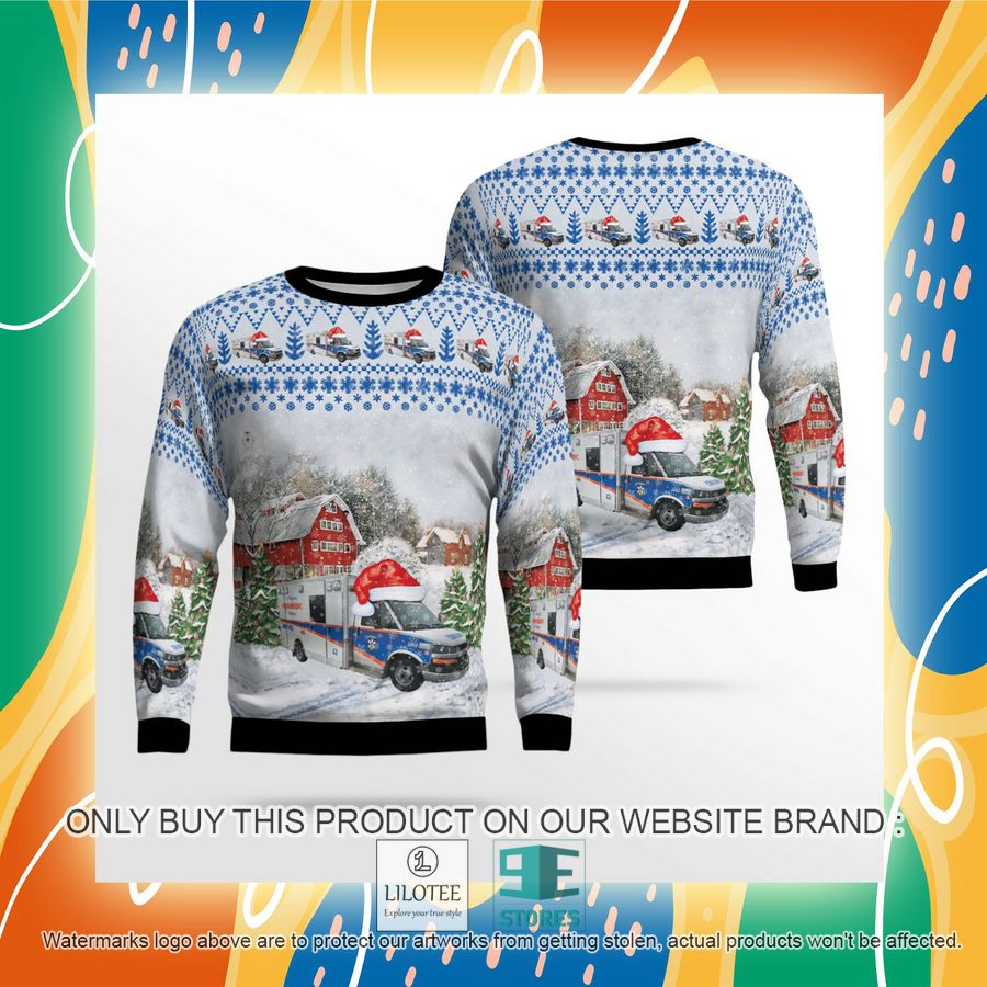 Canada Peel Regional Paramedic Service Christmas Sweater - LIMITED EDITION 7 Canada Peel Regional Paramedic Service Christmas Sweater - LIMITED EDITION - Image 7
