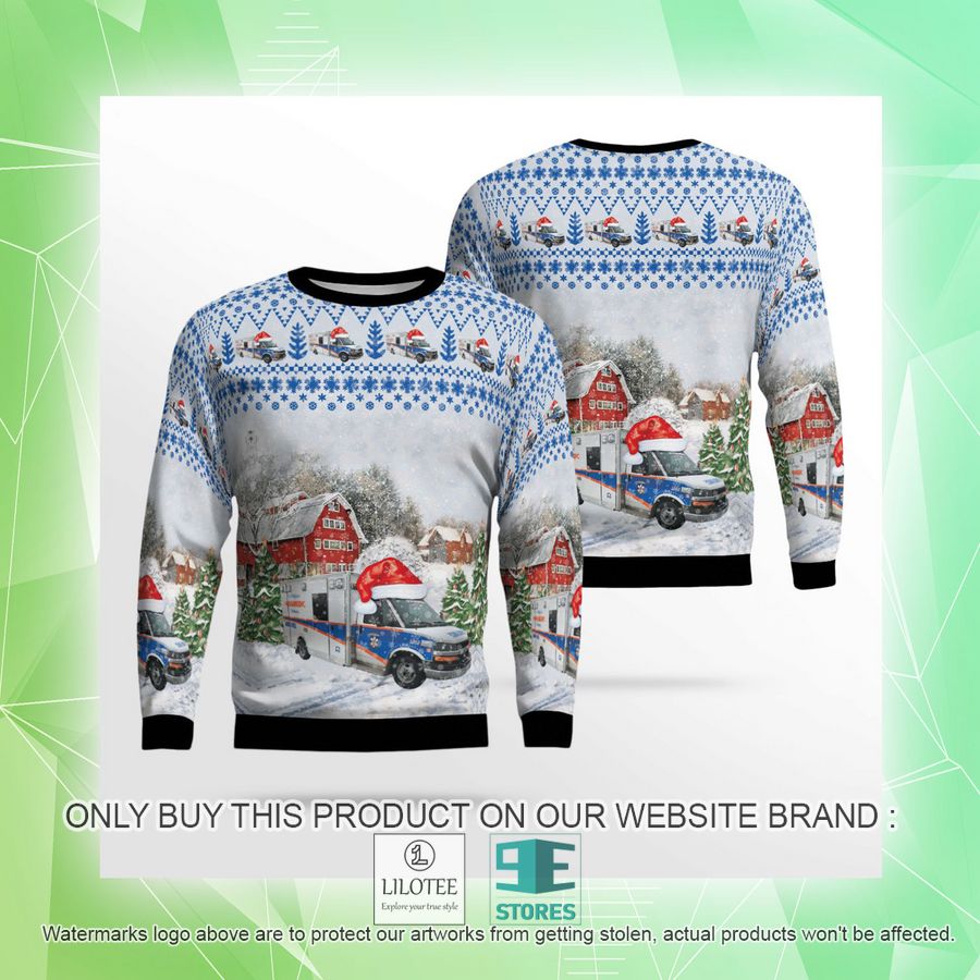 Canada Peel Regional Paramedic Service Christmas Sweater - LIMITED EDITION 8 Canada Peel Regional Paramedic Service Christmas Sweater - LIMITED EDITION - Image 8