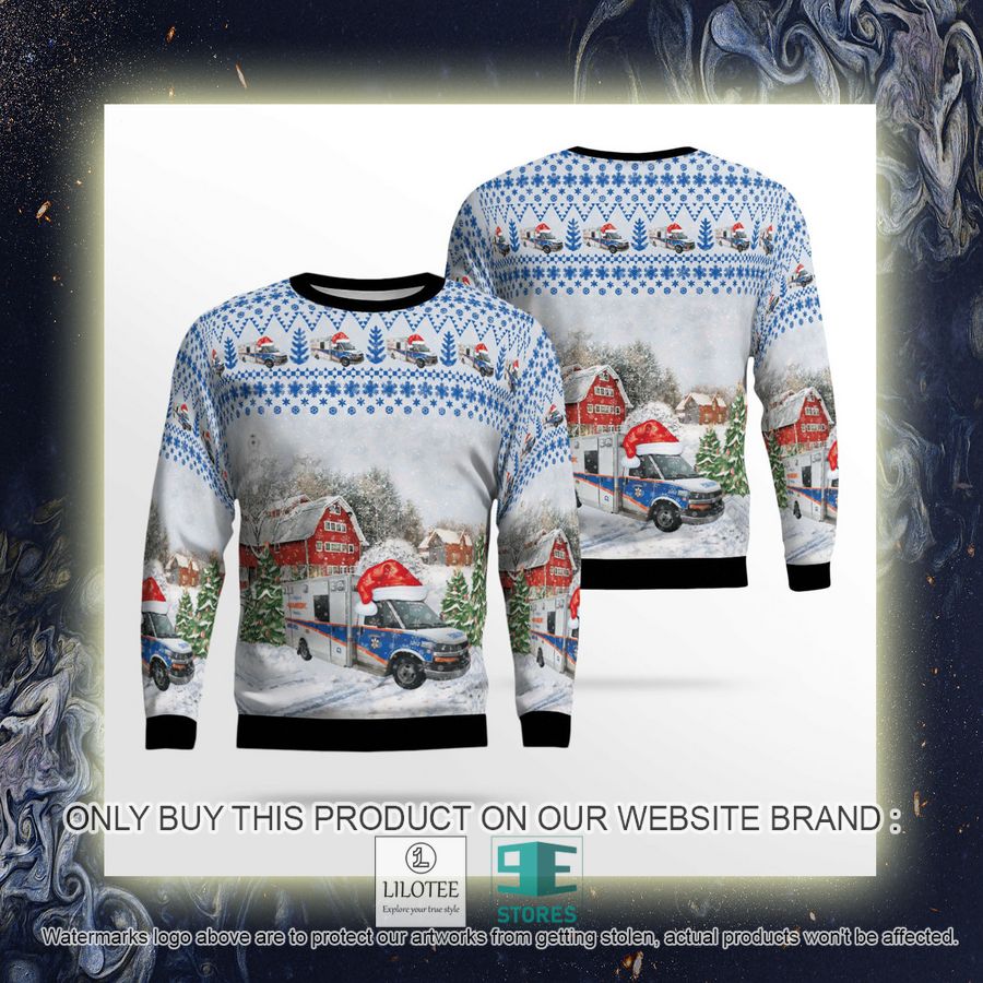 Canada Peel Regional Paramedic Service Christmas Sweater - LIMITED EDITION 9 Canada Peel Regional Paramedic Service Christmas Sweater - LIMITED EDITION - Image 9