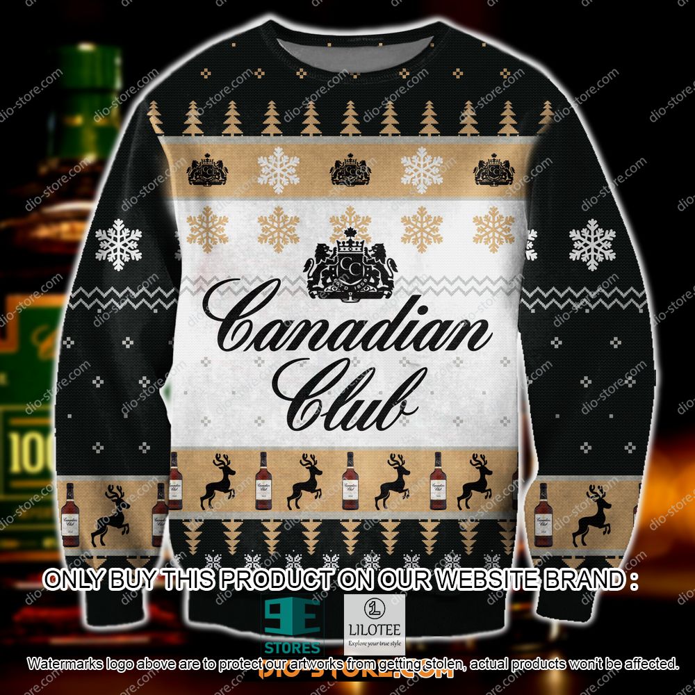 Canadian Club Ugly Christmas Sweater - LIMITED EDITION 11
