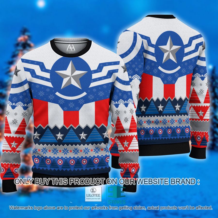 Captain America Winter Christmas 3D Over Printed Shirt, Hoodie 15